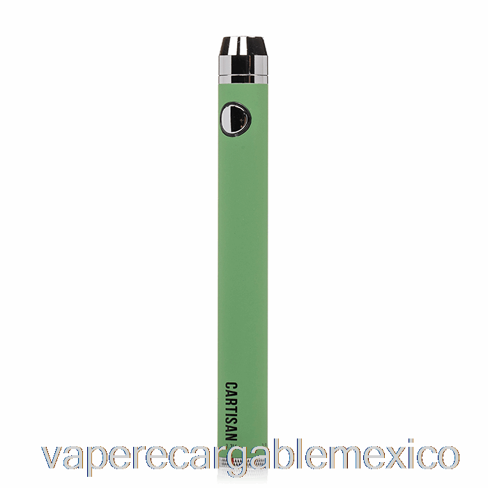 Vape Recargable Carisan Ego Spinner Twist 900 510 Batería Verde